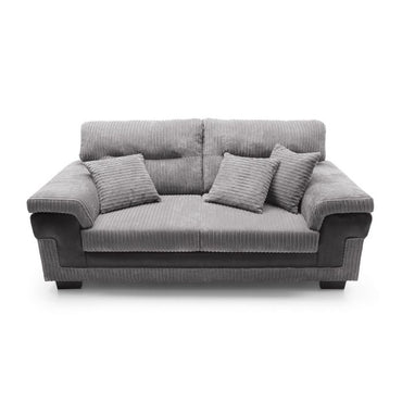 Sampson 2 Seater Sofa - Black Fabric