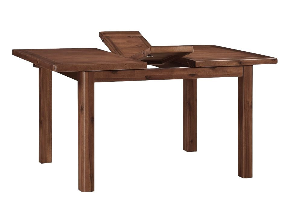 Andorra Dark Acacia 4 Seater Extending Dining Table