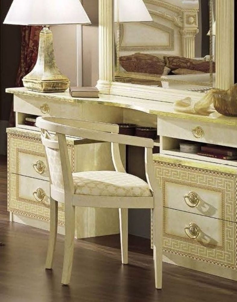 Camel Aida Ivory Italian Armchair