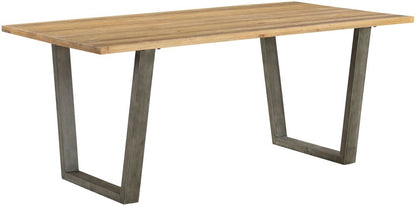 Urban Elegance Reclaimed Wood Dining Table - 6 Seater