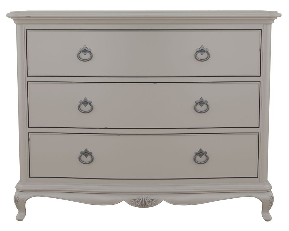 Willis and Gambier Etienne Grey 3 Drawer Low Chest