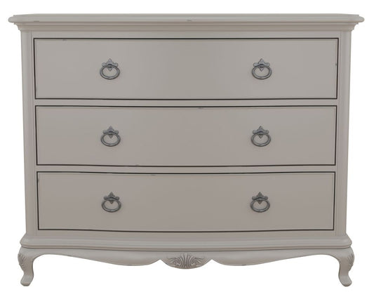 Willis and Gambier Etienne Grey 3 Drawer Low Chest