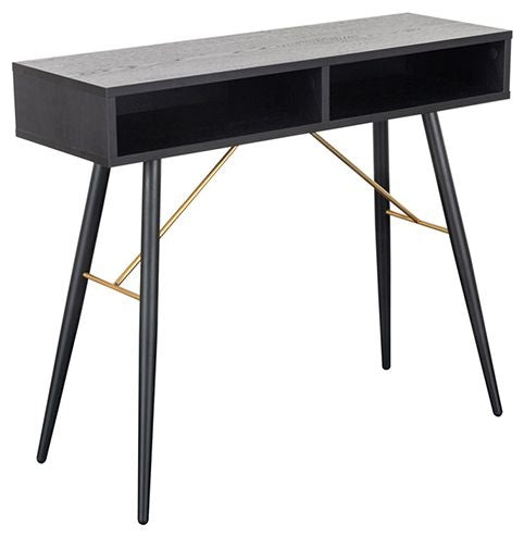 Vida Living Barcelona Black Console Table