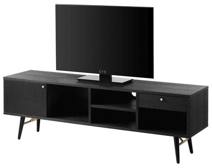 Vida Living Barcelona Black Large TV Unit