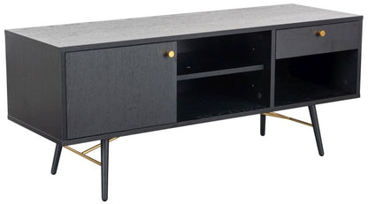 Vida Living Barcelona Black TV Unit