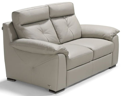 Bari Moon Leather 2 Seater Sofa