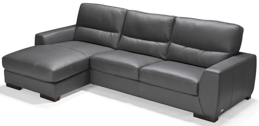 Nuova Left Hand Facing Corner Chaise Leather Sofa