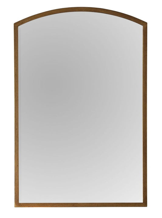 Higgins Antique Gold Arch Mirror - 60cm x 90cm