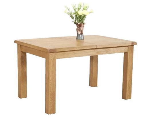 Dorset Oak 4 Seater Extending Dining Table