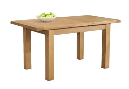 Dorset Oak Large 4 Seater Extending Dining Table