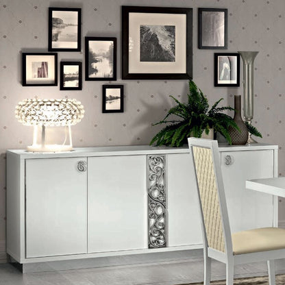 Camel Roma Day White Glamour Italian Large Buffet Large Sideboard