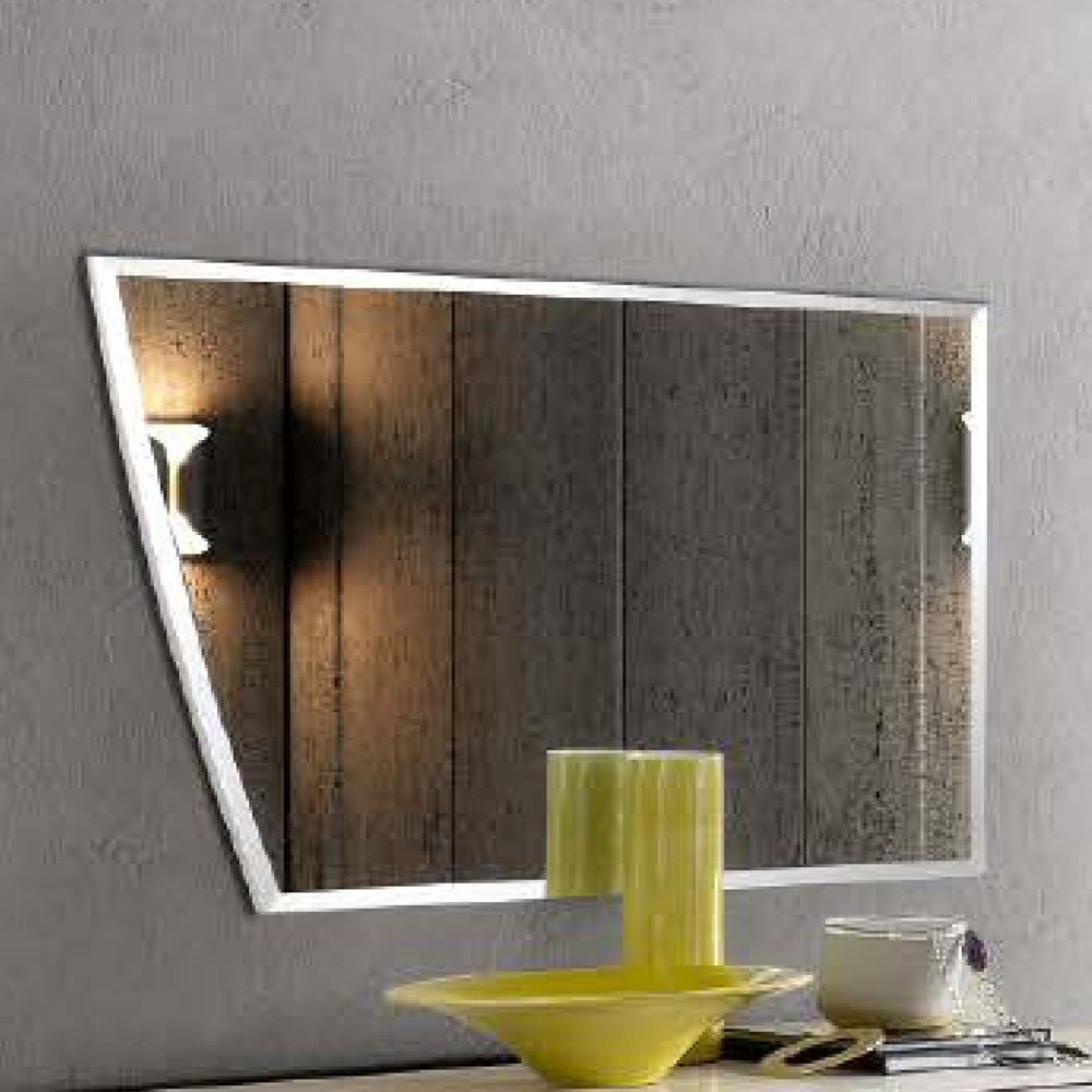 Camel Luna Night White Ash Italian Mirror - 109cm x 70cm