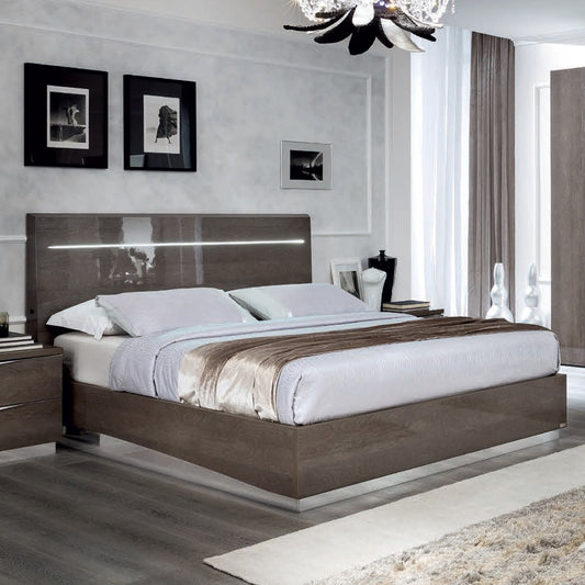 Camel Platinum Night Italian Legno Bed