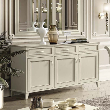 Camel Giotto Day Bianco Antico Italian Buffet Large Sideboard