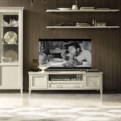 Camel Giotto Day Bianco Antico Italian Maxi TV Cabinet