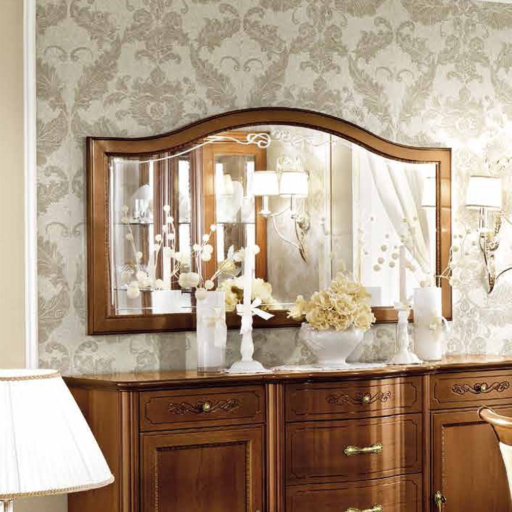 Camel Torriani Day Walnut Italian Mirror - 160cm x 87cm