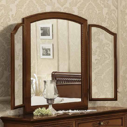 Camel Torriani Night Walnut Italian Vanity Mirror