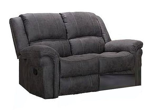 Gloucester Dark Grey 2 Seater Recliner Sofa