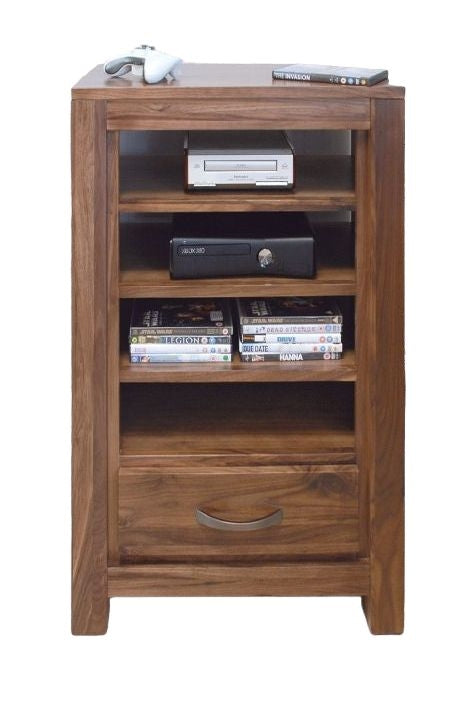 Mayan Walnut 1 Drawer Entertainment Unit