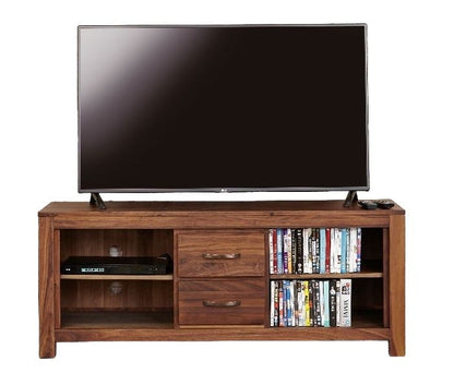 Mayan Walnut Wide TV Unit