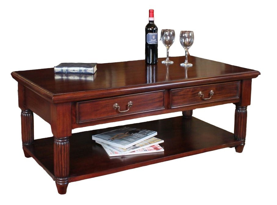 La Roque Mahogany Coffee Table