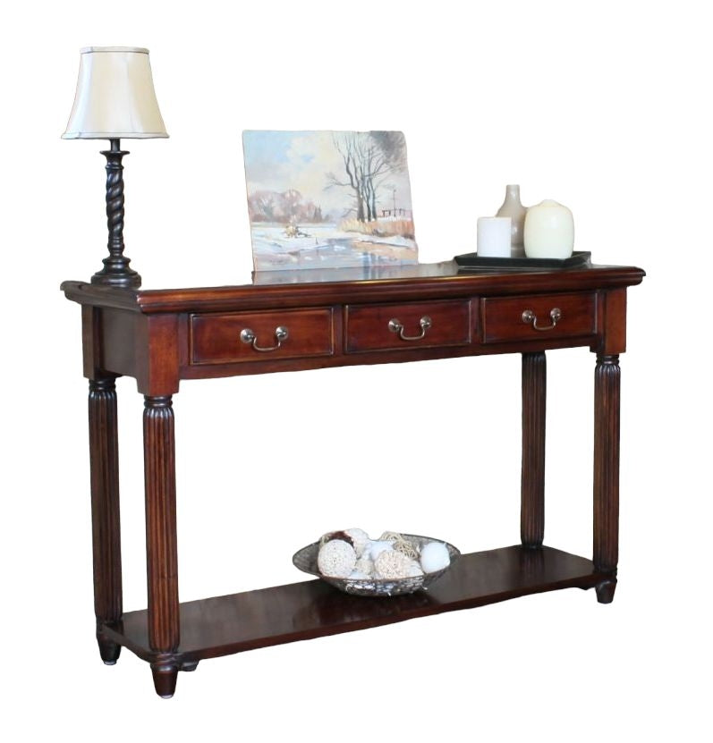 La Roque Mahogany Console Table