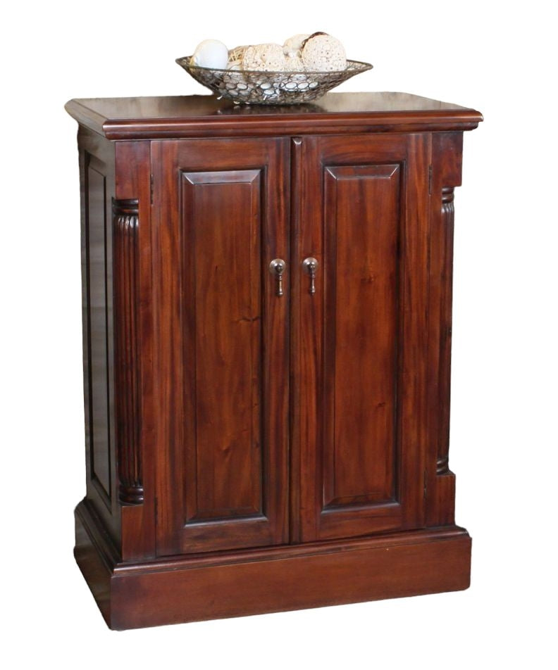 La Roque Mahogany Shoe Cupboard