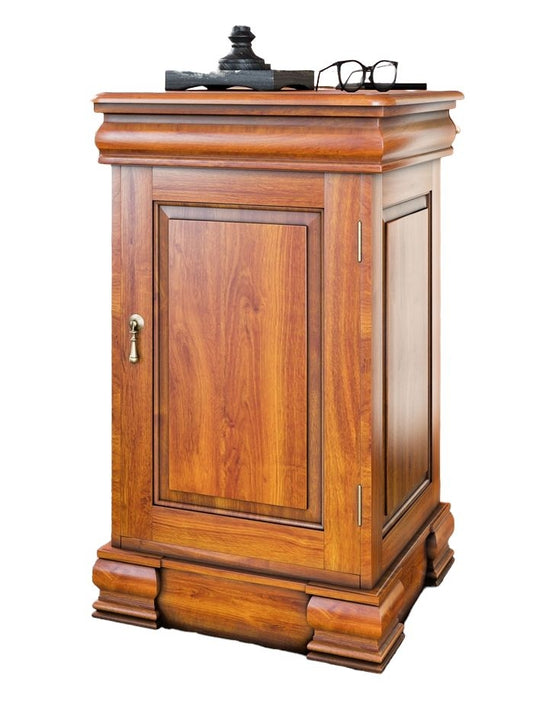 La Reine Mahogany 1 Door Lamp Table