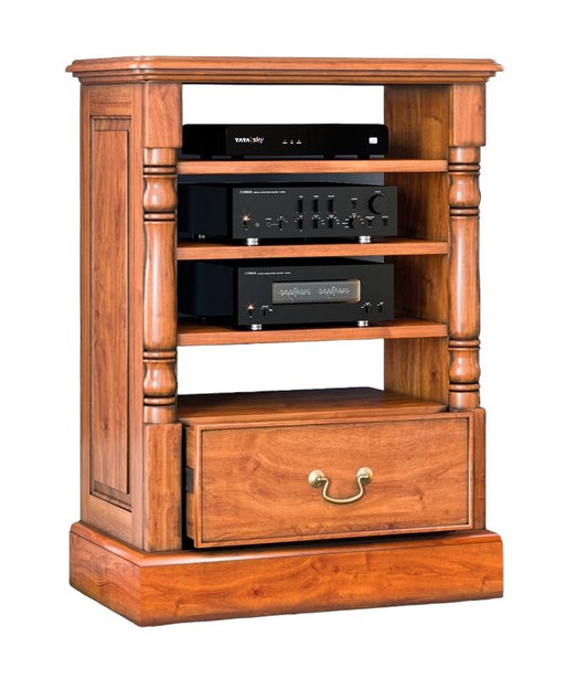 La Reine Mahogany Entertainment Cabinet