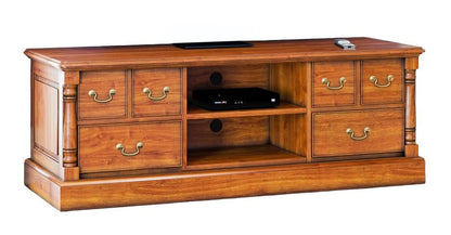 La Reine Mahogany Widescreen TV Unit