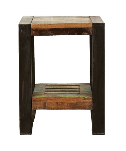 Urban Chic Reclaimed Low Lamp Table