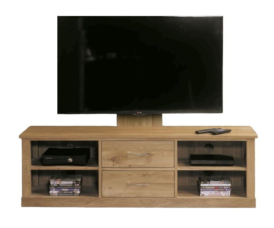 Mobel Oak Mounted TV Cabinet