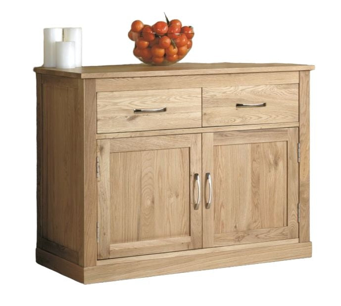 Mobel Oak Narrow Small Sideboard