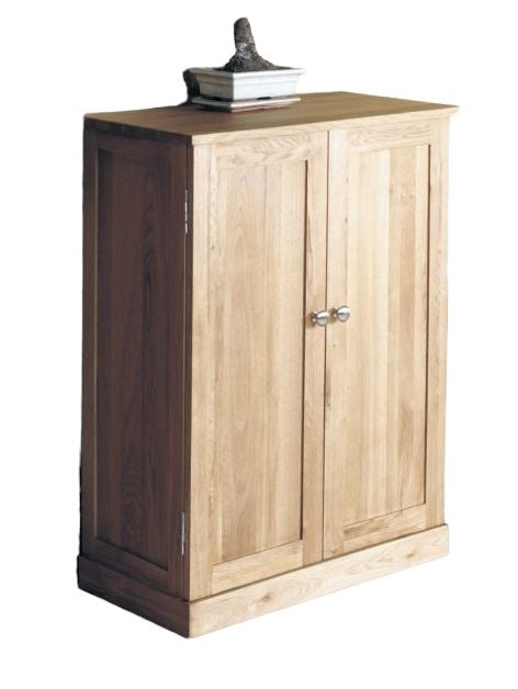 Mobel Oak Shoe Cupboard