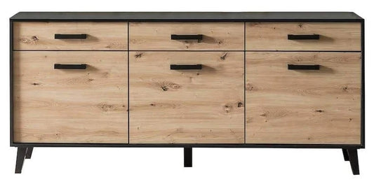 Artona Oak 3 Door Sideboard