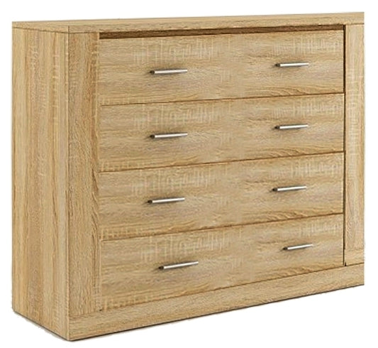 Idea Oak Shetland 4 Drawer Chest