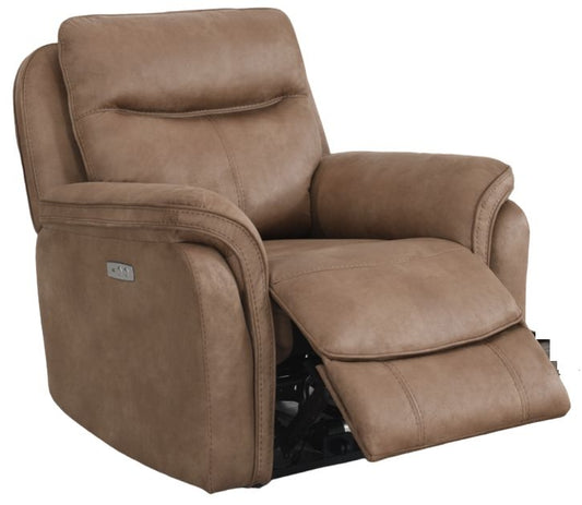 Claremont Sahara Recliner Armchair, Velvet Fabric