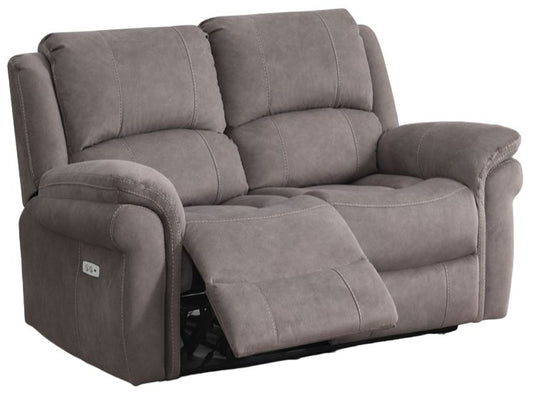 Wentworth Clay 2 Seater Recliner Sofa, Velvet Fabric Upholstered