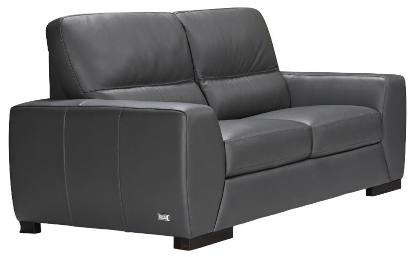 Nuova Grey Moon 2 Seater Sofa, Leather