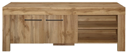 Compton Oak Effect 2 Door TV Unit