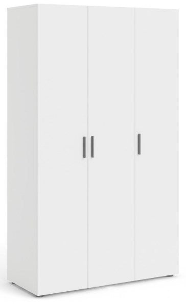 Pepe Wardrobe with 3 Door in White