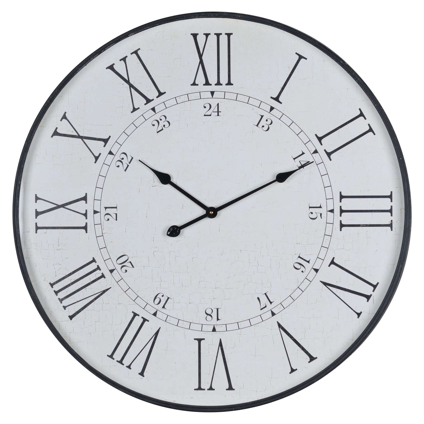 Large Embossed Station Clock - 80cm x 80cm