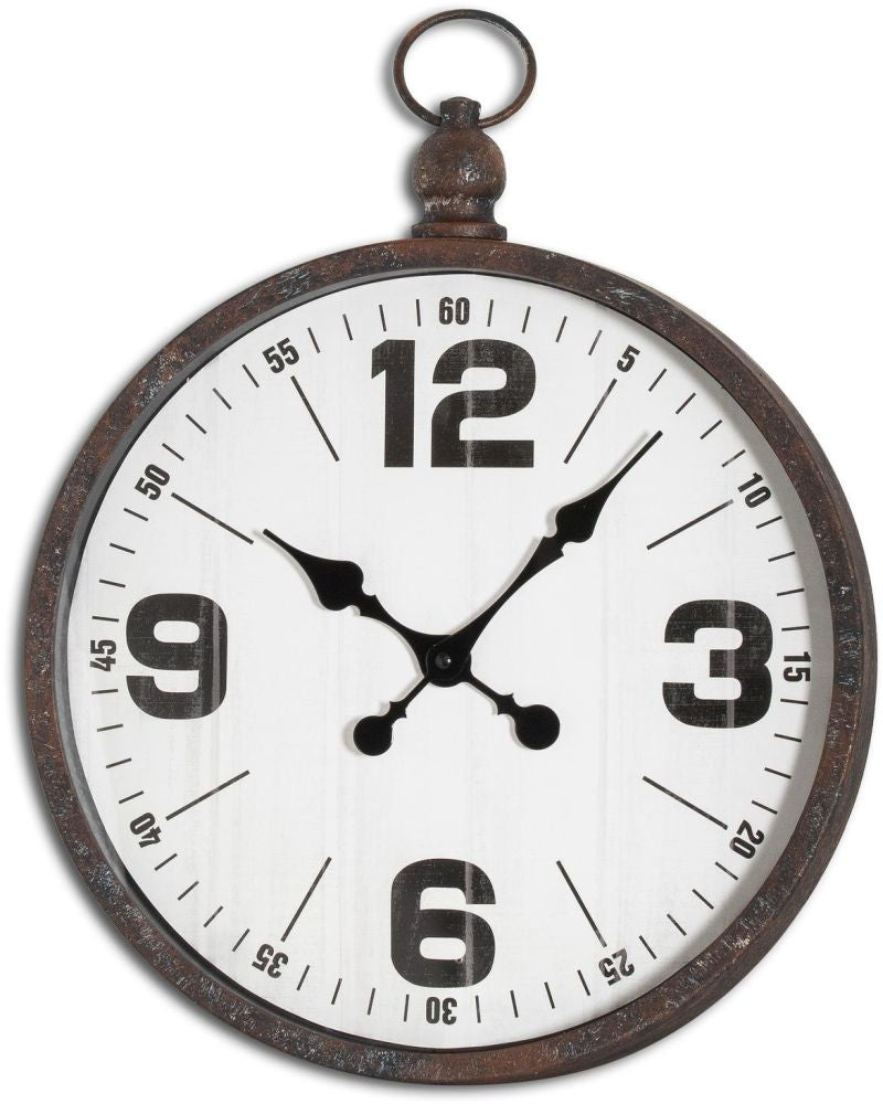 Hampton Pocket Wall Clock - 38cm x 49cm