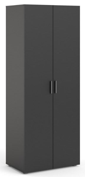 Pepe Wardrobe with 2 Door in Black