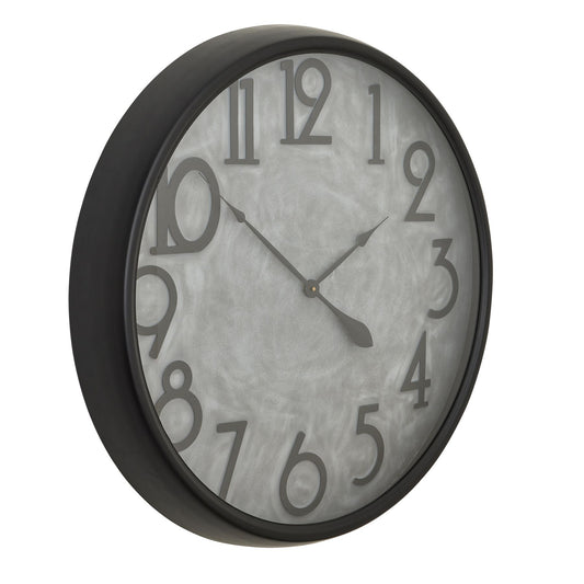 Soho Concrete Effect Large Clock - 80cm x 80cm