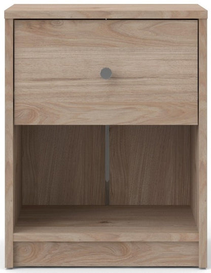 May Bedside 1 Drawer in Jackson Hickory Oak