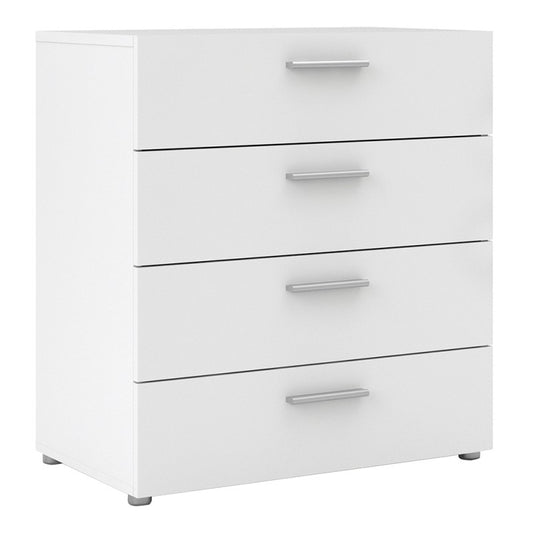 Pepe Chest of 4 Drawer in White