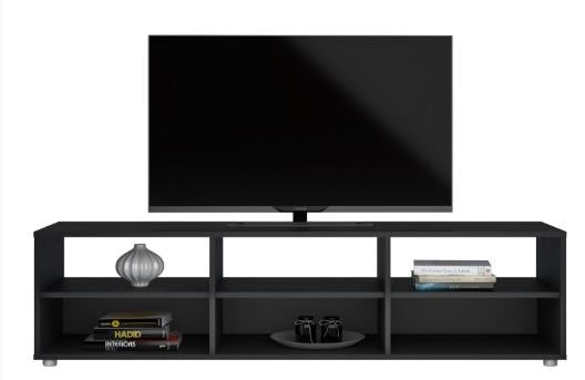 Media Black TV Unit 147cm