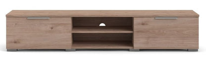 Match TV Unit 2 Drawer 2 Shelf in Jackson Hickory Oak