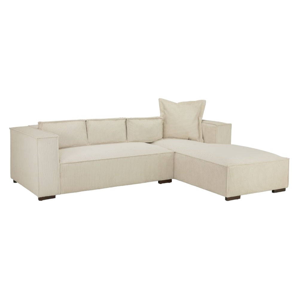 Chloe Natural Right Hand Facing Corner Sofa